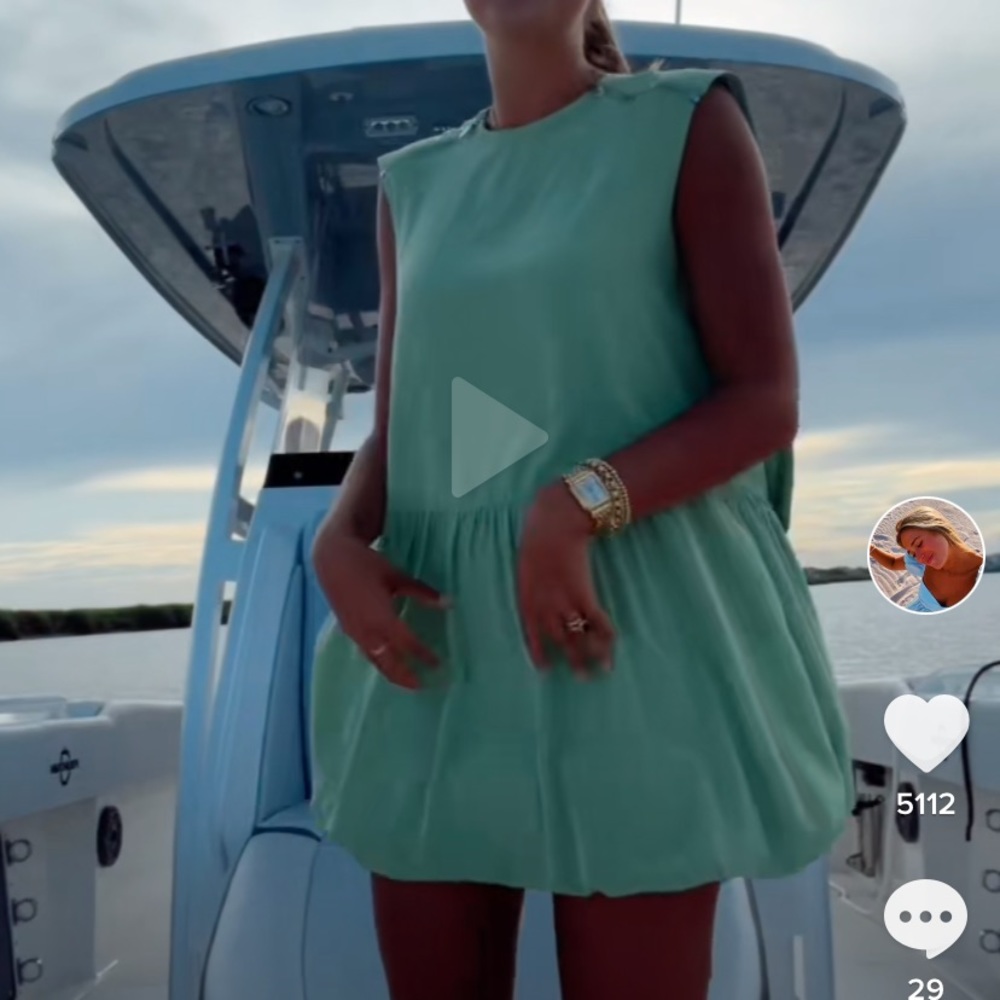 Tibi Cape Dress
